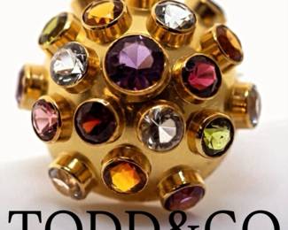 1950s H Stern Sputnik Ring in 18k