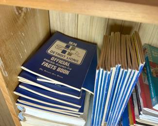 1974 Detroit Lions Facts book.