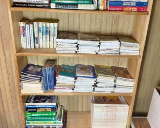 Sports books, team yearbooks, team media books.