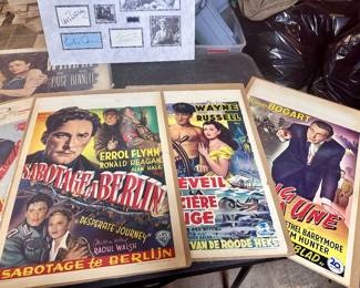 Dutch & French original movie posters