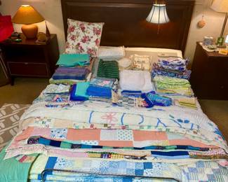 Electric adjustable queen bed,  no top mattress just bottom.