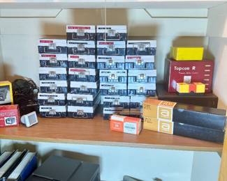 Boxes of slides, 1960's and 70's, sold by the box.