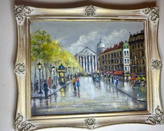 Original oil painting.