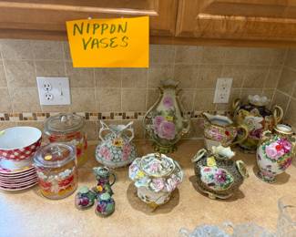 Nippon and assorted items