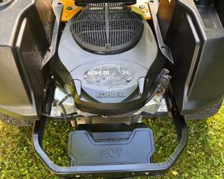 2017 zero turn mower, 225 hours, 54 inch deck