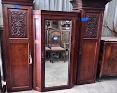 3 pc. armoire