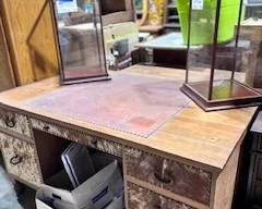 cowhide desk