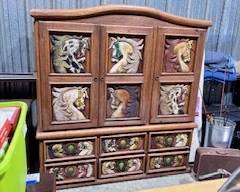 horse cabinet