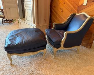 Chair and ottoman