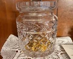 Waterford Biscuit jar with lid