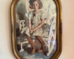 Sweet convex glass framed print