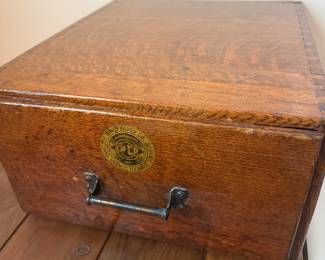 Irwin paper company file drawer