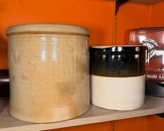 Vintage ceramic and stone