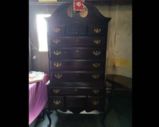 HIGH BOY DRESSER