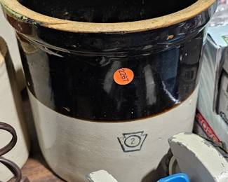 STONEWARE CROCK