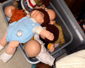 Cabbage patch kid dolls