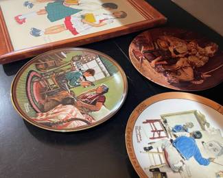 Norman Rockwell Plates