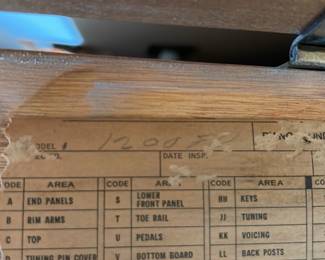 Vintage Wurlitzer Stand Piano