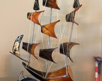 Sailing Ship from Horn