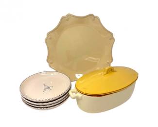 99 LargeJuliskaPlatterVietriCasserolePotteryBarnParisPlates