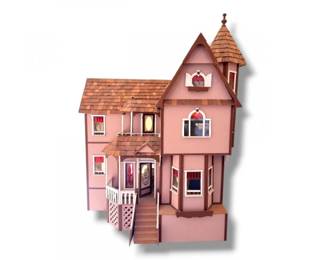 141 HugeCustomVictorianStyleDollhousewFurnishingMiniatures