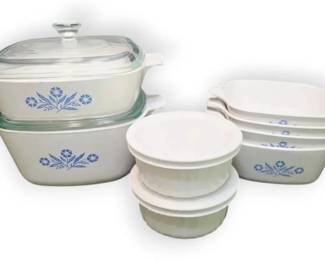 Corningware Blue Cornflower Casserole Dishes  More