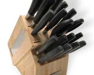 Kitchen Aid Knife Set With Sharpening Block