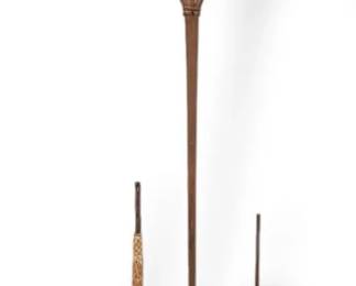 Primitive Wooden Pitchfork, Butter Churn,  Decor