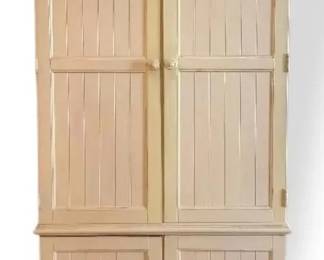 Hamilton Heritage White Wooden Entertainment Hutch