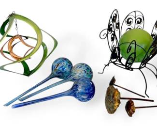 Butterfly, Mushrooms,  More Garden Decor