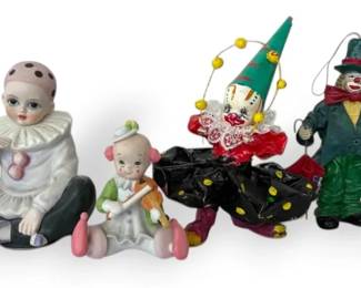 Lefton Clown Figurine More