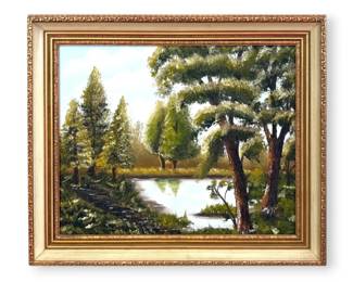 Oil Painting on Canvas, Nature Scene 24.5 x 20.25