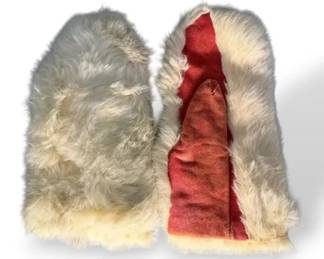Animal Fur and Leather Gloves