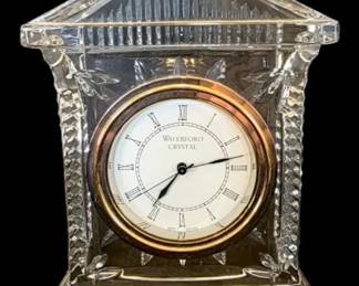 Waterford Crystal Desk Clock