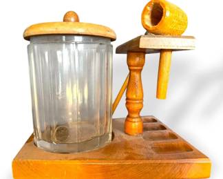 Pipe Rack and Humidor Set