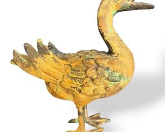 Decorative Cast Iron Duck