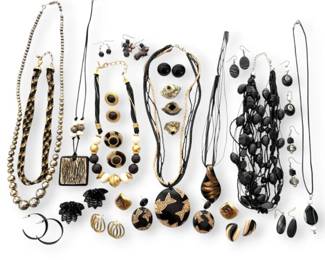 Black Gold Costume Jewelry