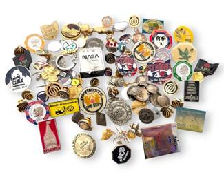 Girl Scout, Optimist Club, More Pins
