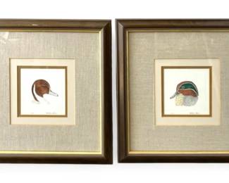 Two Wilodean Brown Duck Prints, Signed Numbered