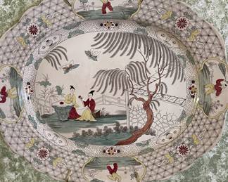 Ironstone platter