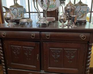 Great buffet & silverplate