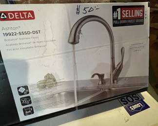 New in box kitchen faucet