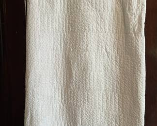 White quilt