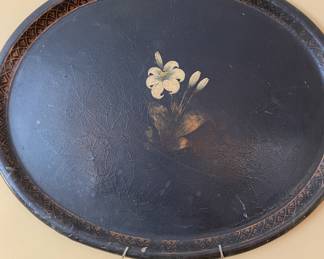 Large paper mache' tray