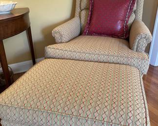 Chair & ottoman 