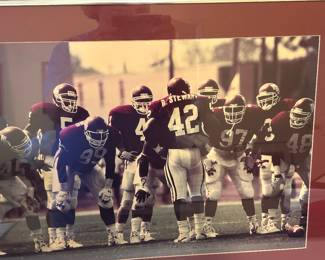 More vintage MSU framed pictures