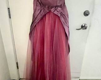 Ravishing Ruby Vintage 1950s Gown