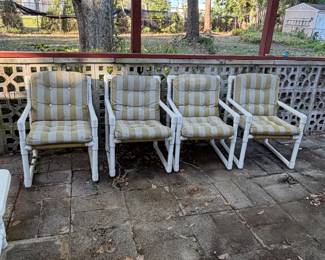 PVC pipe patio chairs