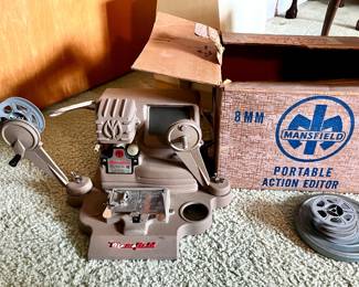 Mansfield Model 950 8mm Vintage Portable Action Editor, a collectible item used for editing home movies