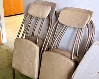 Vintage Hamilton Cosco folding chairs